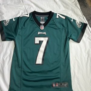 Kids NFL Eagles Vick 7 Green Jersey Shirt Sz‎ Small (8) New condition